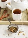 Samurai Chai Mate Tea Royalty Free Stock Photo