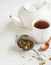 Samurai Chai Mate Tea Royalty Free Stock Photo