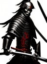Samurai, Generative AI Illustration Royalty Free Stock Photo