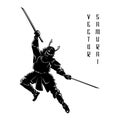 Samurai silhouette