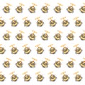 Samurai skull - sticker pattern 01