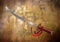 Samurai sword Royalty Free Stock Photo