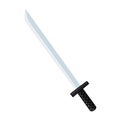 Samurai sword isolated illustration Royalty Free Stock Photo