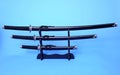 Samurai Swords Isolated Royalty Free Stock Photo