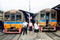 Samut Sakhon, Thailand : Mahachai railway station