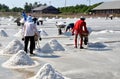 Samut Songkhram, Thailand: Harvesting Sea Salt