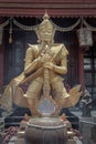 Thao Wessuwan Sculpture or Vasavana Kuvera giant statue Be the lord of giant beasts