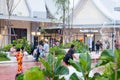 Samutprakarn, Thailand - August 31, 2019 : Central Village Bangkok Luxury Outlet is Thailand first international outlet shopping