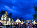 Samutprakarn, Thailand - August 31, 2019 : Central Village Bangkok Luxury Outlet is Thailand first international outlet shopping