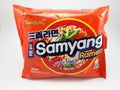 Samyang ramen noodles in the Philippines