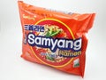 Samyang ramen noodles in the Philippines