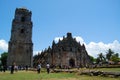 San Agustin Church of Paoay facade in Ilocos Norte, Philippines Royalty Free Stock Photo