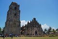 San Agustin Church of Paoay facade in Ilocos Norte, Philippines Royalty Free Stock Photo