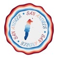 San Andres badge.