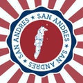 San Andres Badge.