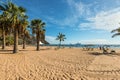 Las Teresitas beach, Tenerife, Canary Islands, Spain Royalty Free Stock Photo