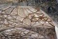 San Andres church. Original and unique wooden ceiling, Ibarrangelu, Vizcaya, Basque Country, Spain