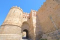 San Andres gate Roman ruin old building Segovia Spain