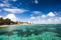 San Andres Island beach in the caribbean