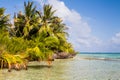 San Andres Island beach in the caribbean