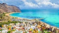 San Andres village and Las Teresitas beach, Tenerife