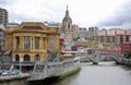 San Anton Bridge in Bilbao Royalty Free Stock Photo