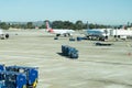 San Antonio airport - airplanes on the ramp