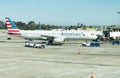 San Antonio airport - airplanes on the ramp