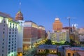 San Antonio city at sunrise, Texas, USA