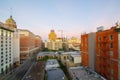 San Antonio city at sunrise, Texas, USA