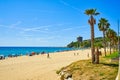 Sant Antoni de Calonge Beach. Girona, Spain Royalty Free Stock Photo