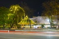 San Antonio Menger Hotel at night, Texas, USA