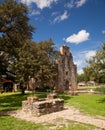 San Antonio Mission Espada in Texas Royalty Free Stock Photo