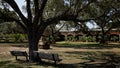 San Antonio Missions World Heritage - Mission Espada - SAN ANTONIO, UNITED STATES - NOVEMBER 01, 2022 Royalty Free Stock Photo