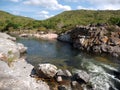 San Antonio river and mountains in Cuesta Blanca