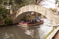 San Antonio River Walk boat tour Royalty Free Stock Photo