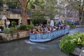 San Antonio Riverwalk Boat Ride, San Antonio, Texas Royalty Free Stock Photo