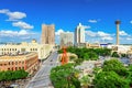 San Antonio Skyline Royalty Free Stock Photo