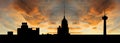 San Antonio at sunset Royalty Free Stock Photo