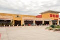 SAN ANTONIO, TEXAS - NOVEMBER 9, 2018 - Entrance of the HEB Supermarket store. H-E-B is an American privately held supermarket Royalty Free Stock Photo