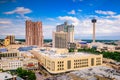 San Antonio, Texas Skyline Royalty Free Stock Photo