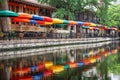 San Antonio, Texas, USA cityscape at the River Walk