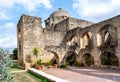 San Antonio, Texas/USA - May 27 2019: Mission San Jose National Park Service