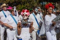 SAN ANTONIO, TEXAS, USA - OCTOBER 29, 2017 - People dance in the