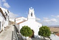 San Antonio white hermitage in Magacela town, Badajoz, Spain Royalty Free Stock Photo