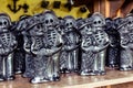 Traditional black clay handcrafts from Oaxaca Mexico