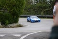 SAN BARTOLO PARK VINTAGE CAR DE TOMASO PANTERA Royalty Free Stock Photo