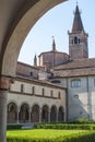 San Benedetto Po - Cloister of the abbey Royalty Free Stock Photo