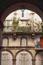 Naples, via San Biagio dei Librai Royalty Free Stock Photo