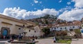 San Blas square in Cusco, Peru. Royalty Free Stock Photo